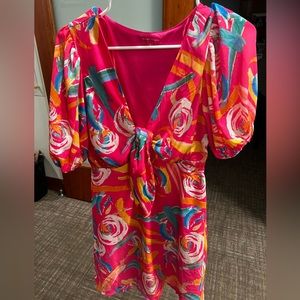Colorful dress. Flying Tomato size small